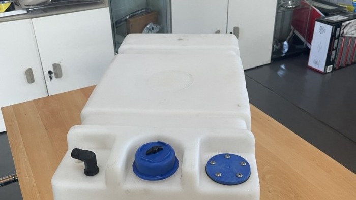 Deposito &aacute;gua Nuova Rade Sogliola