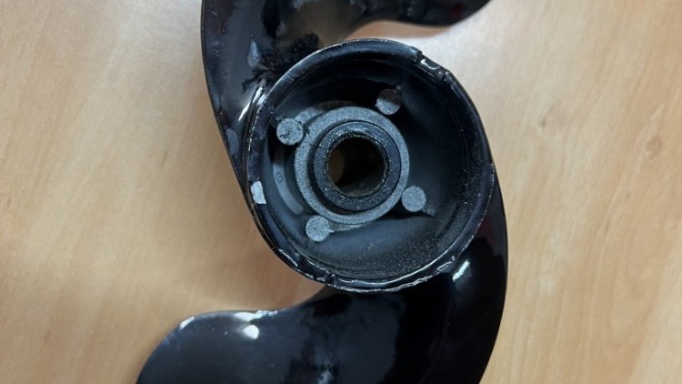 Johnson EVINRUDE OMC 376968 Propeller OEM 8 X 7.25