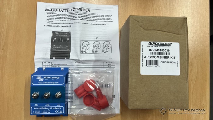 Victron Diode battery combiner BCD 802 2 batteries 80A (87-8M0150039)