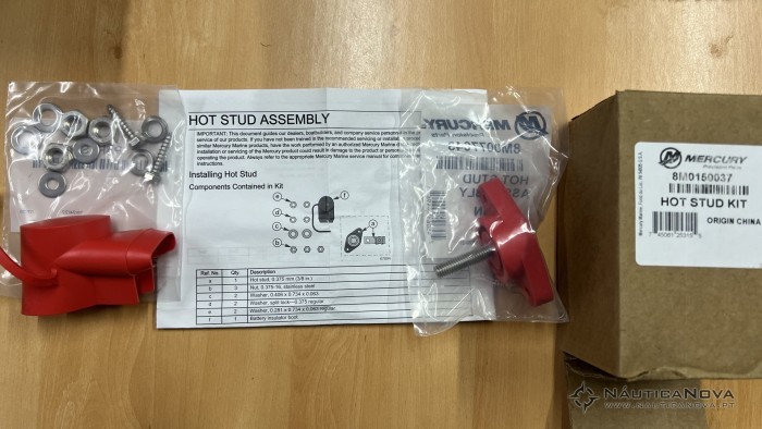 Mercury Hot Stud Kit 8M150037